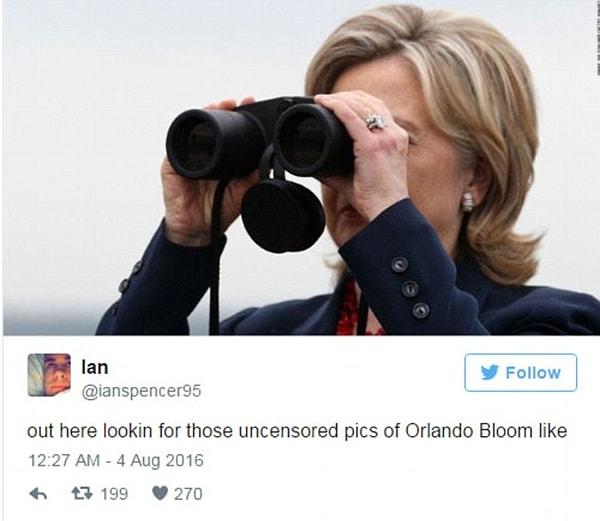 "Orlando Bloom'un sansürsüz fotoğraflarını ararken ben"