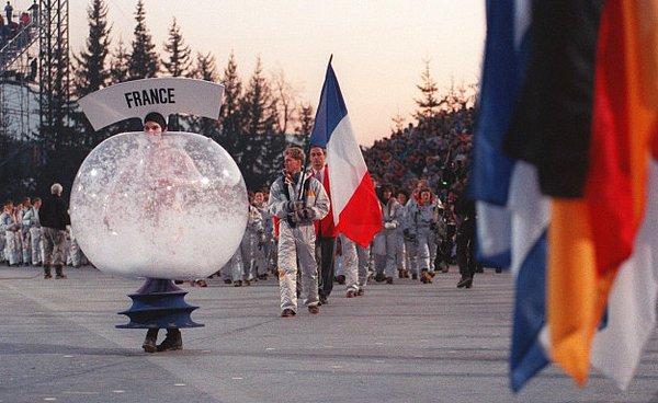 3. Bu manzara da 1992 Fransa Kış Olimpiyatları'ndan