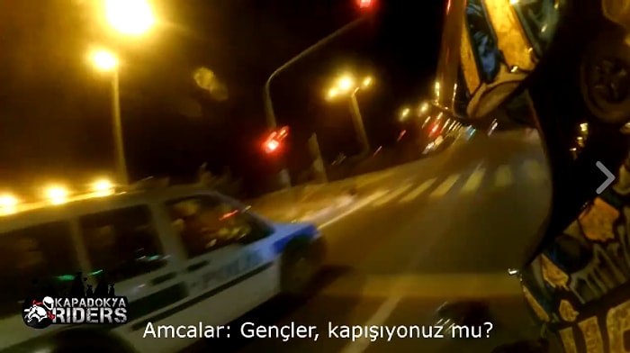 Keşke Tüm Amcalar Böyle Olsa: Polisten Motorlu Gençlere 'Kapışıyoruz mu?' Sorusu