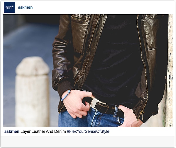 17. Сочетайте кожаную куртку с джинсами