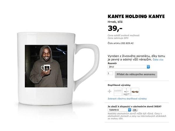 12. Kanye Kanye'yi tutup Kanye içiyor.