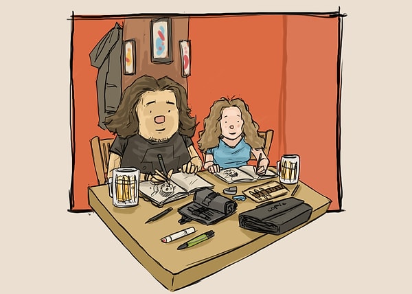 9. Урок рисования.