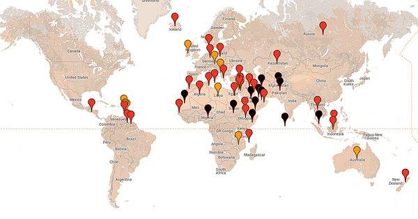 13. Dünya genelinde 13 ülkede Ateizm idam ile cezalandırılmaktadır.