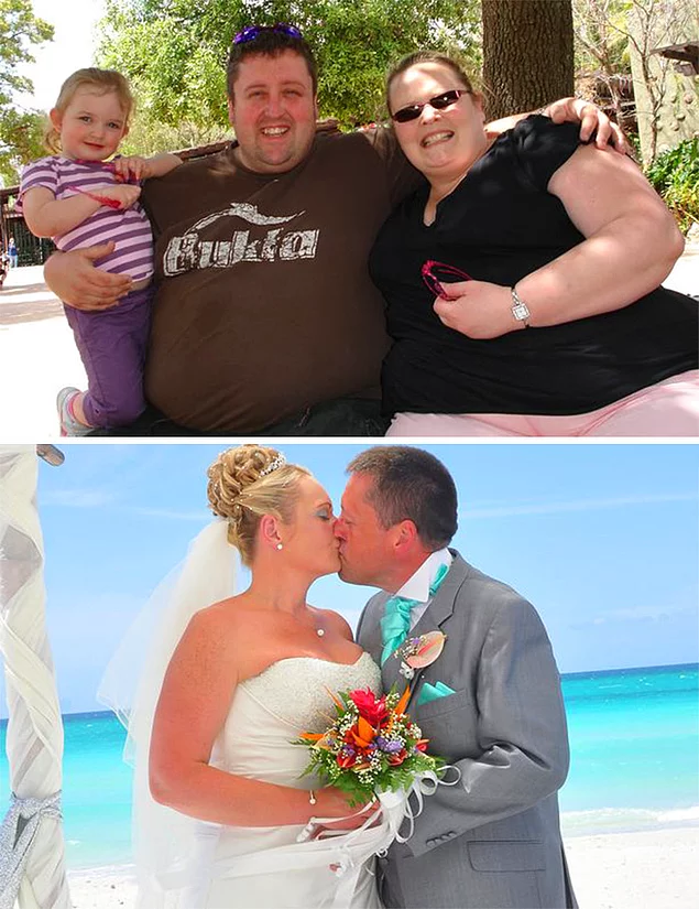 Чтобы пожениться и выглядеть красиво на своей свадьбе, они похудели вместе