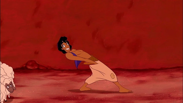 Когда твои шары прилипли к бедру, и ты пытаешься отлепить их через карман