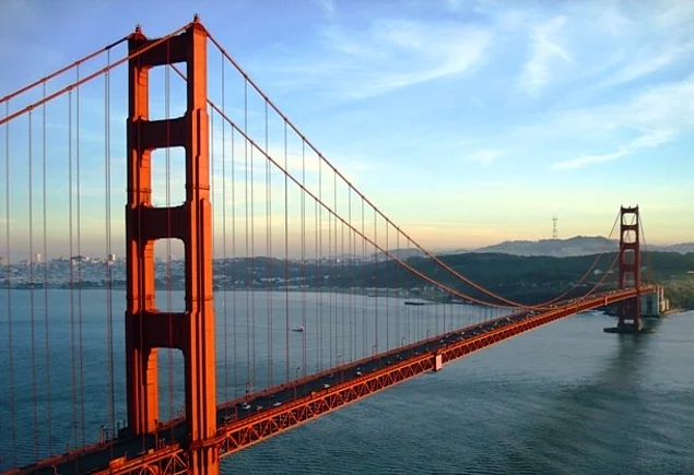 Мост Золотые Ворота, Сан-Франциско, Калифорния, США