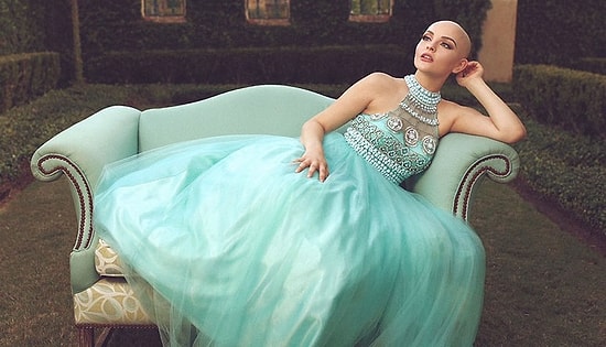 17-летняя больная раком девушка снялась в романтической фотосессии