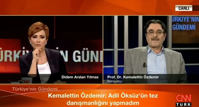 "Adil Öksüz’ü iyi tanıyorum, ismini 2012’de verdim"