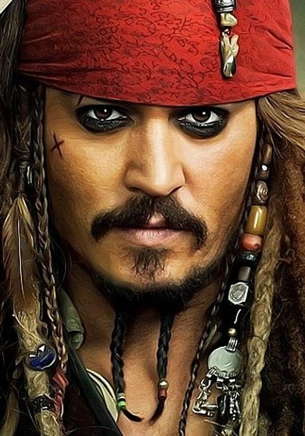 10. Kaptan Jack Saparrow (Johnny Depp) - Mehmet Günsür