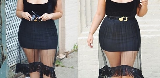 16 причин, почему полные женщины не должны носить просвечивающую одежду