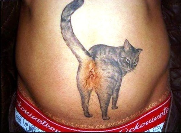 24. Ох, какая татуировка!