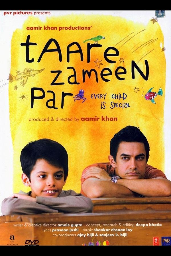 18. Taare Zameen Par (Yerdeki Yıldızlar/Her Çocuk Özeldir) 2007 - Aamir Khan