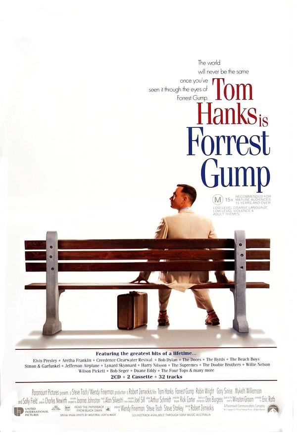 24. Forrest Gump 1994 - Robert Zemeckis