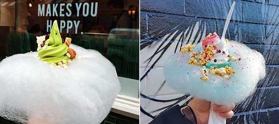 Мороженое с сахарной ватой - сладкий тренд уходящего лета
