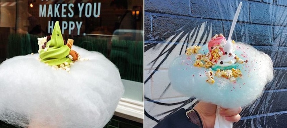 Мороженое с сахарной ватой - сладкий тренд уходящего лета