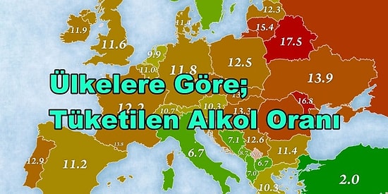 Ekonomi ve Çeşitli Konularda Ülkeleri Birbirleriyle Kıyaslayan 23 Avrupa Haritası