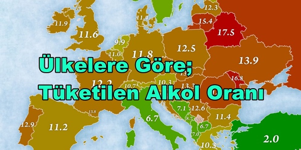 Ekonomi ve Çeşitli Konularda Ülkeleri Birbirleriyle Kıyaslayan 23 Avrupa Haritası