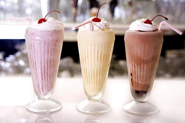 4. Bir dondurmanın içecek olması fikri her türlü mükemmel: Milkshake