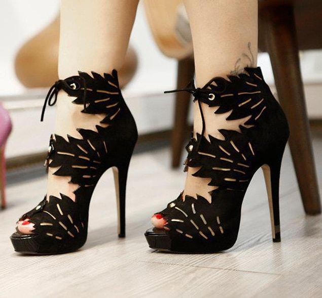 5. High heels you buy just one day before the wedding