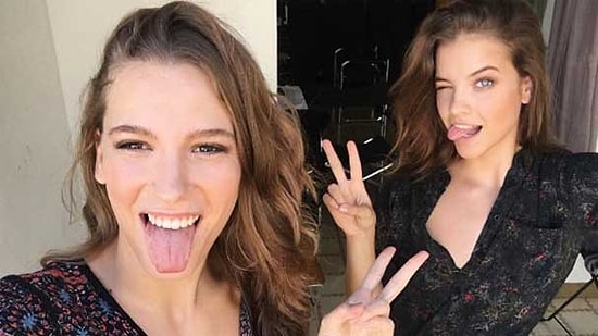 Serenay Sarıkaya ile Barbara Palvin Aynı Karede!