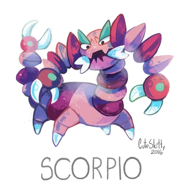 8. Скорпион (23 октября - 21 ноября)