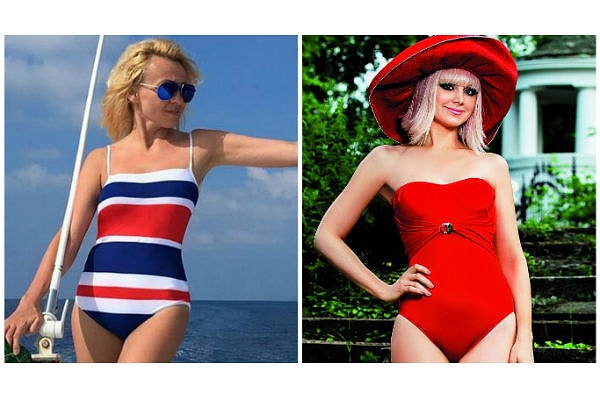 1. Закрытый купальник