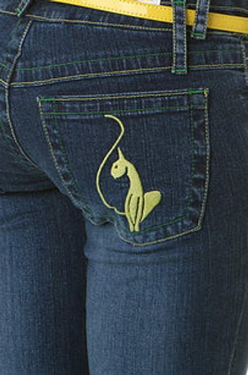 Идеальные джинсы с вышивкой