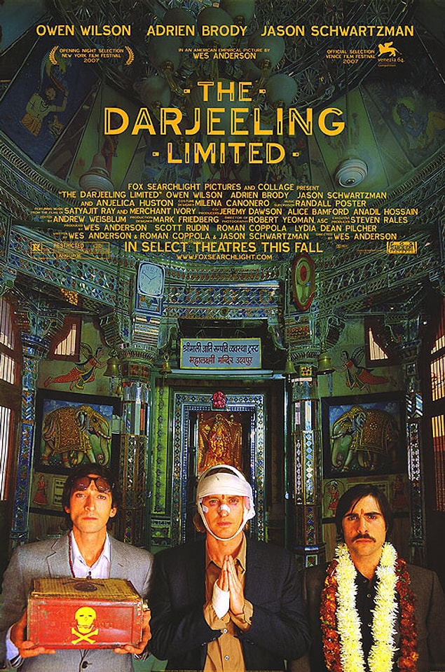 6. The Darjeeling Limited - IMDb (7.2)