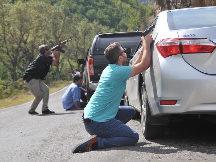 13 Fotoğraf ile Kılıçdaroğlu'nun Konvoyuna Terör Saldırısı