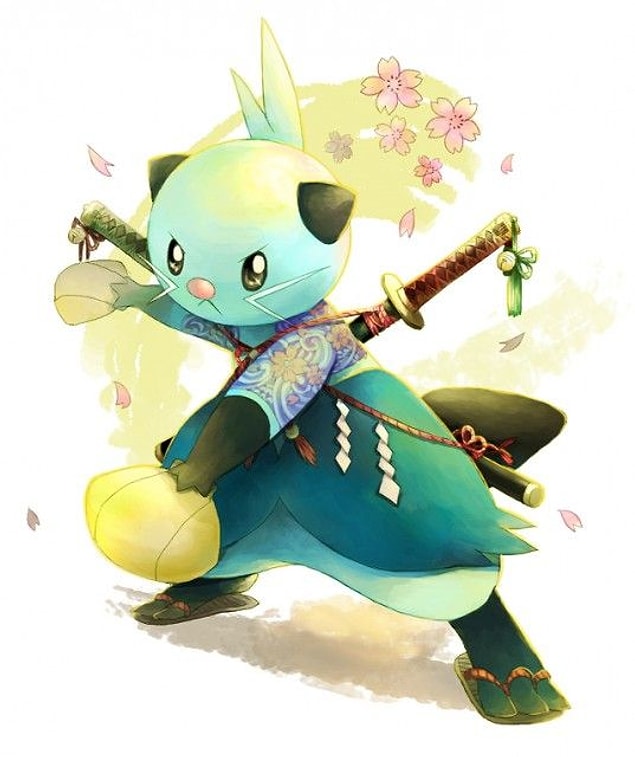 Samurai Pokemon Dewott