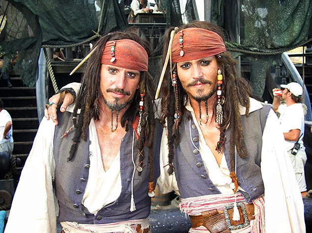 "Пираты Карибского моря": Тони Анжелотти - дублер Джонни Деппа
