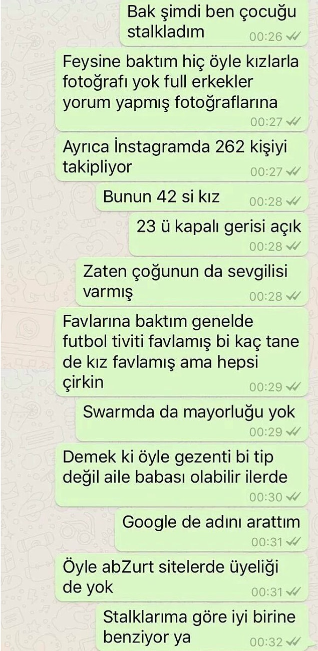 1. Bu kadar aramanın üstüne bişey çıkmadıysa bu çocukla olur