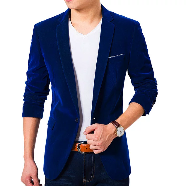 Синий пиджак