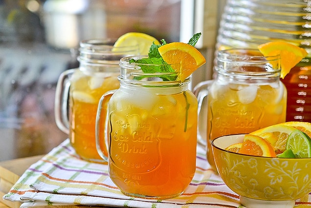 14. Limonatanın buzlu çay haline ne dersiniz?