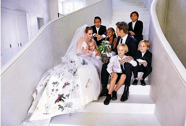 Brad Pitt ile 9 senelik birlikteliklerini 23 Ağustos 2014 tarihinde evlilikle taçlandırdı.