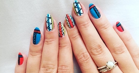 12 простых дизайнов ногтей к новому учебному году