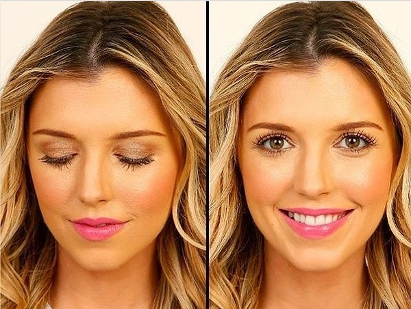 6. Макияж глаз без использования подводки