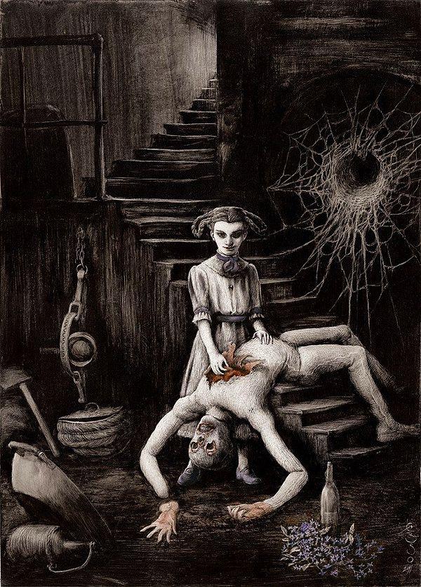 23. "A Puppet for the Niece," Santiago Caruso