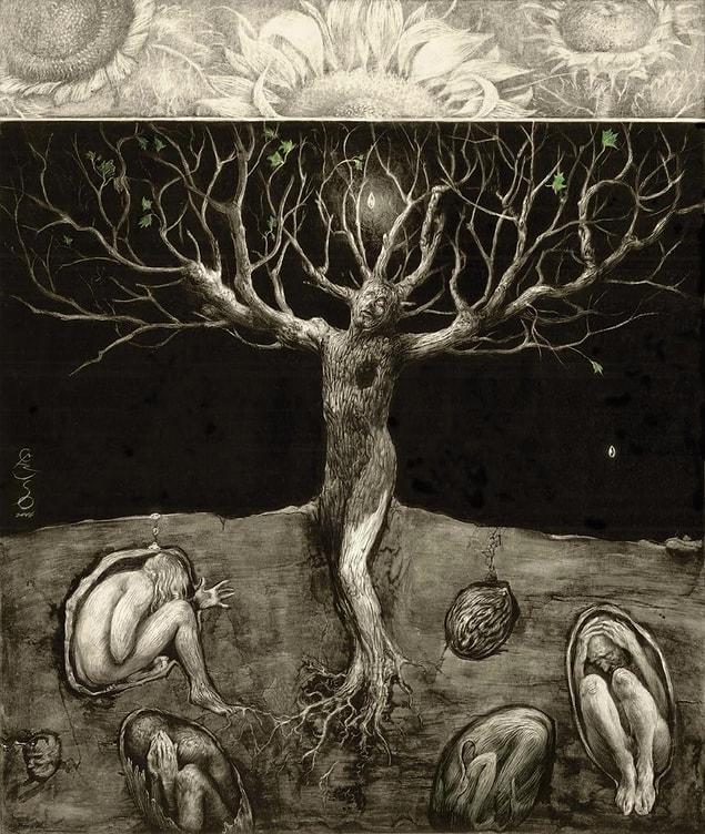 20. "A New You Could be Born Today," Santiago Caruso