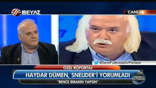 1. Futbolu kime yorumlatacağını iyi bilir...