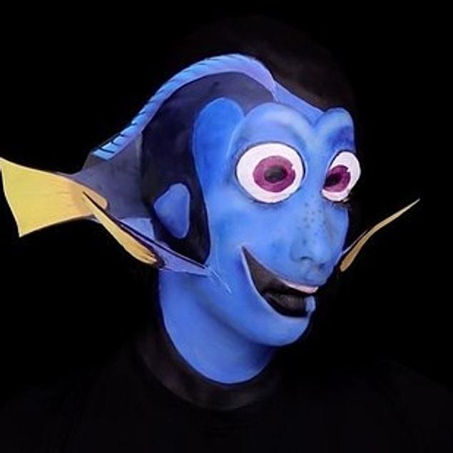 5. What if your date doesn't naturally look like Dory when she removes her makeup?