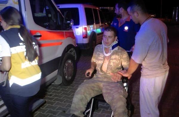 Kavgada yaralanan 10 asker, Karabük ve Safranbolu'daki hastanelere kaldırıldı