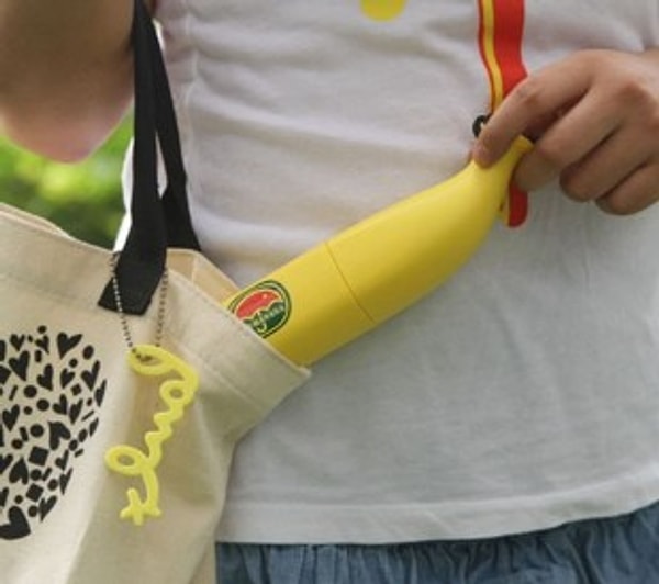 10. Банан, который на самом деле зонт! Удивлены?