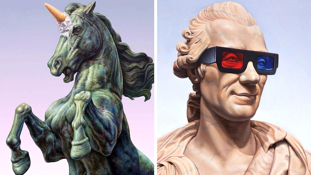 Забавные портреты греческих богов и героев, которые заставят вас улыбнуться