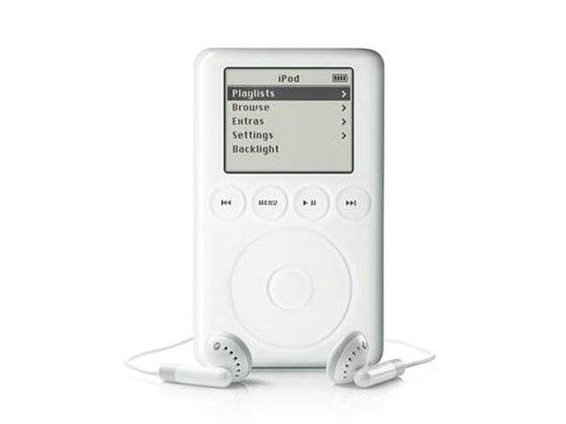 4. Peki ya hafıza boyutuyla dibimizi düşüren üçüncü jenerasyon iPod'lar?