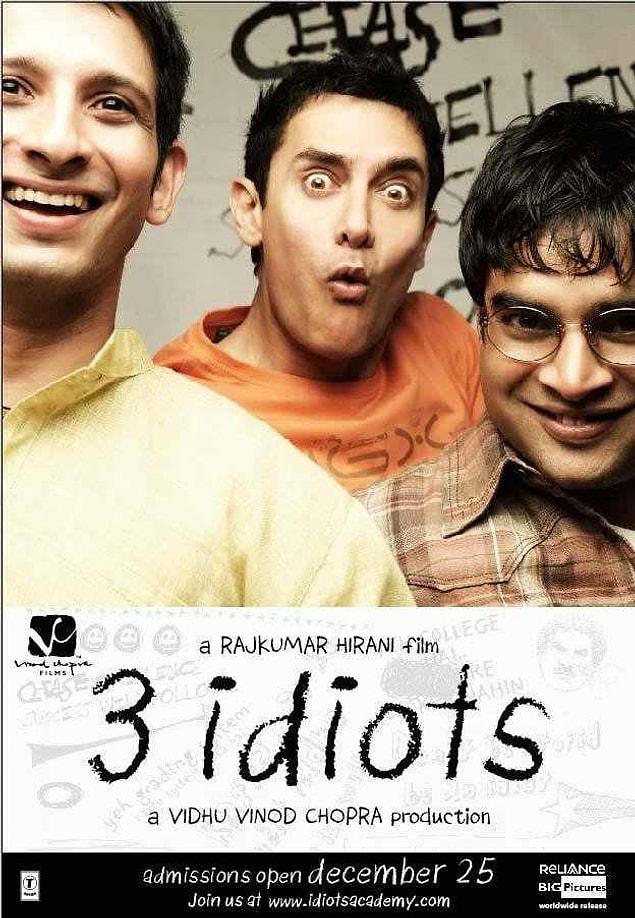 9. 3 idiots (2009)