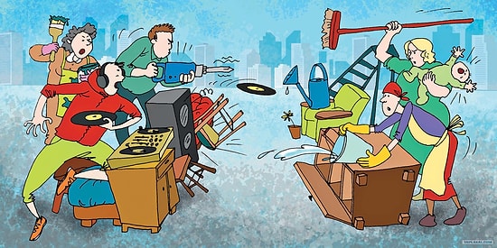 10 эффективных способов наказания шумных соседей