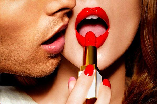 11. According to some sociologists, red lips are easily associated with vaginas