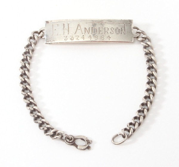 4. Серебряный ID-браслет