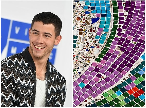 16. Куртка Ника Джонаса и мозаика